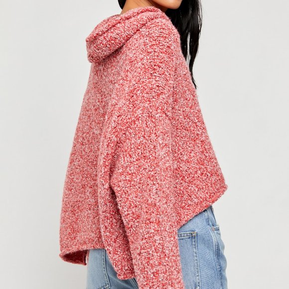 NWT Free People BFF Sweater / Scarlet Flame - Picture 4 of 4